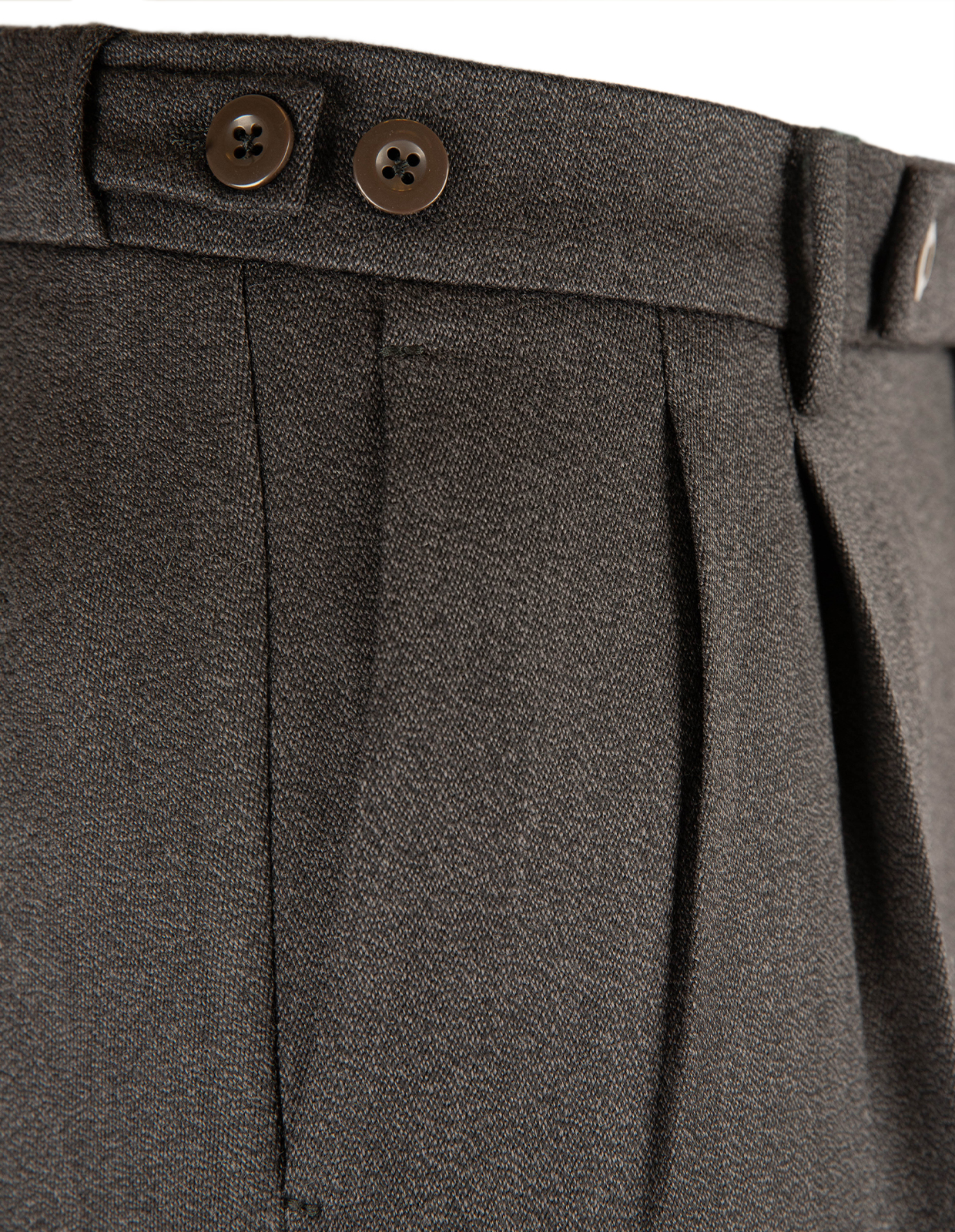Retro Theca 2P Byxa Cavalry Twill Mörkgrå