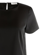 Lorna T-shirt Siden Svart 36