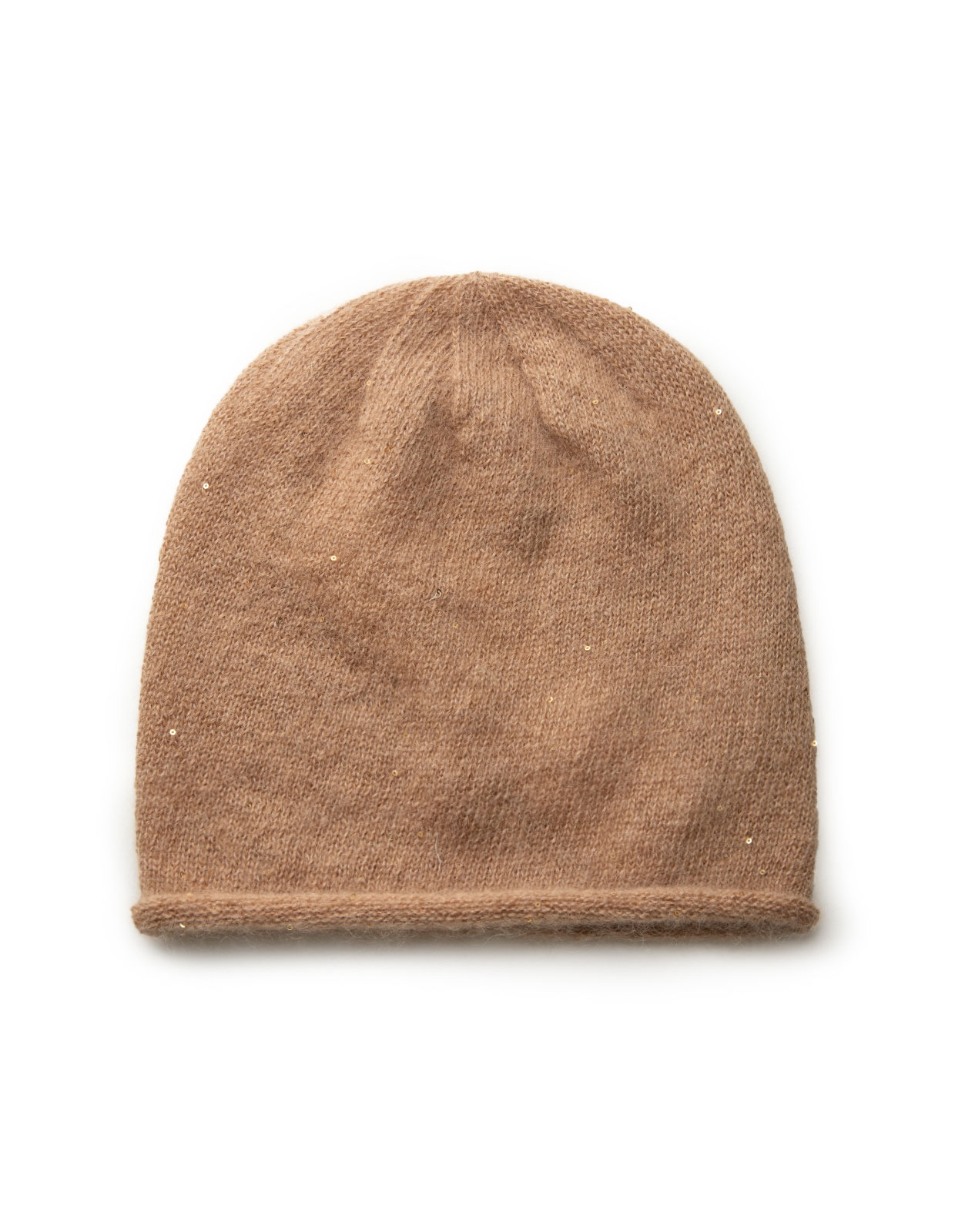 Mössa Mohair Varmbeige One Size