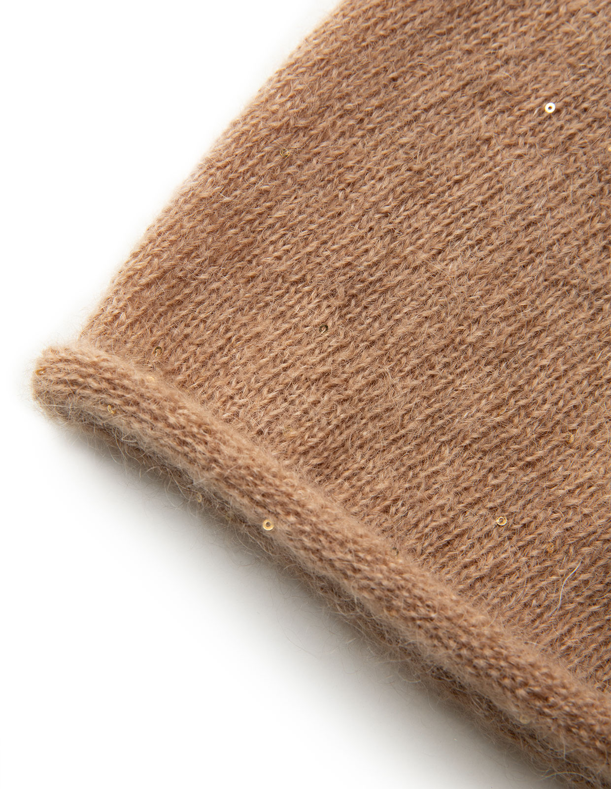 Mössa Mohair Varmbeige One Size