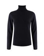 Sabina Polotröja Cashmere Marinblå