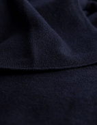 Sidney Scarf Cashmere Dk Navy
