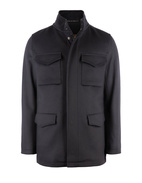 Field Jacket Ull/Cashmere Navy
