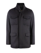 Field Jacket Ull/Cashmere Navy 50