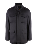 Field Jacket Ull/Cashmere Navy