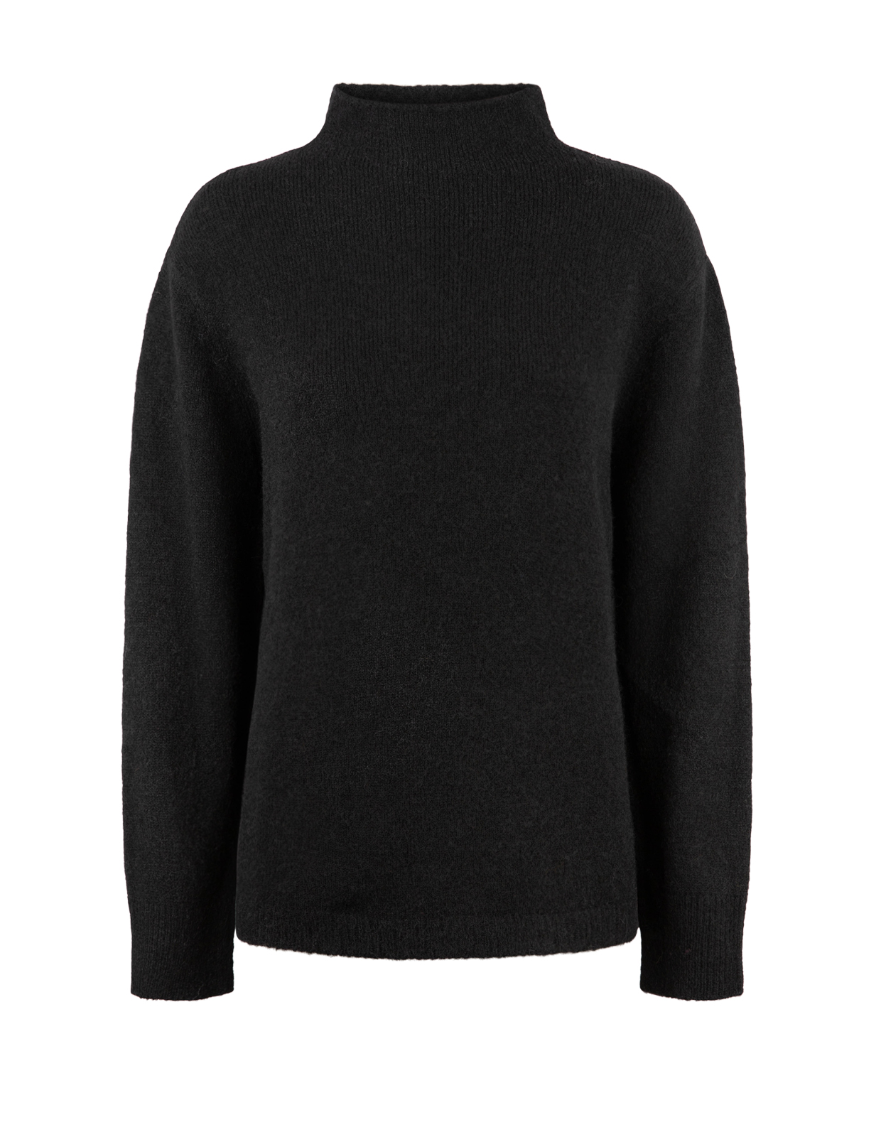 Polotröja Alpacka Svart