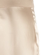 Hana Kjol Siden Ljusbeige