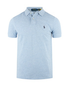 Custom Slim Fit Polo Ljusblå M