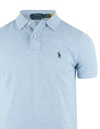 Custom Slim Fit Polo Ljusblå M