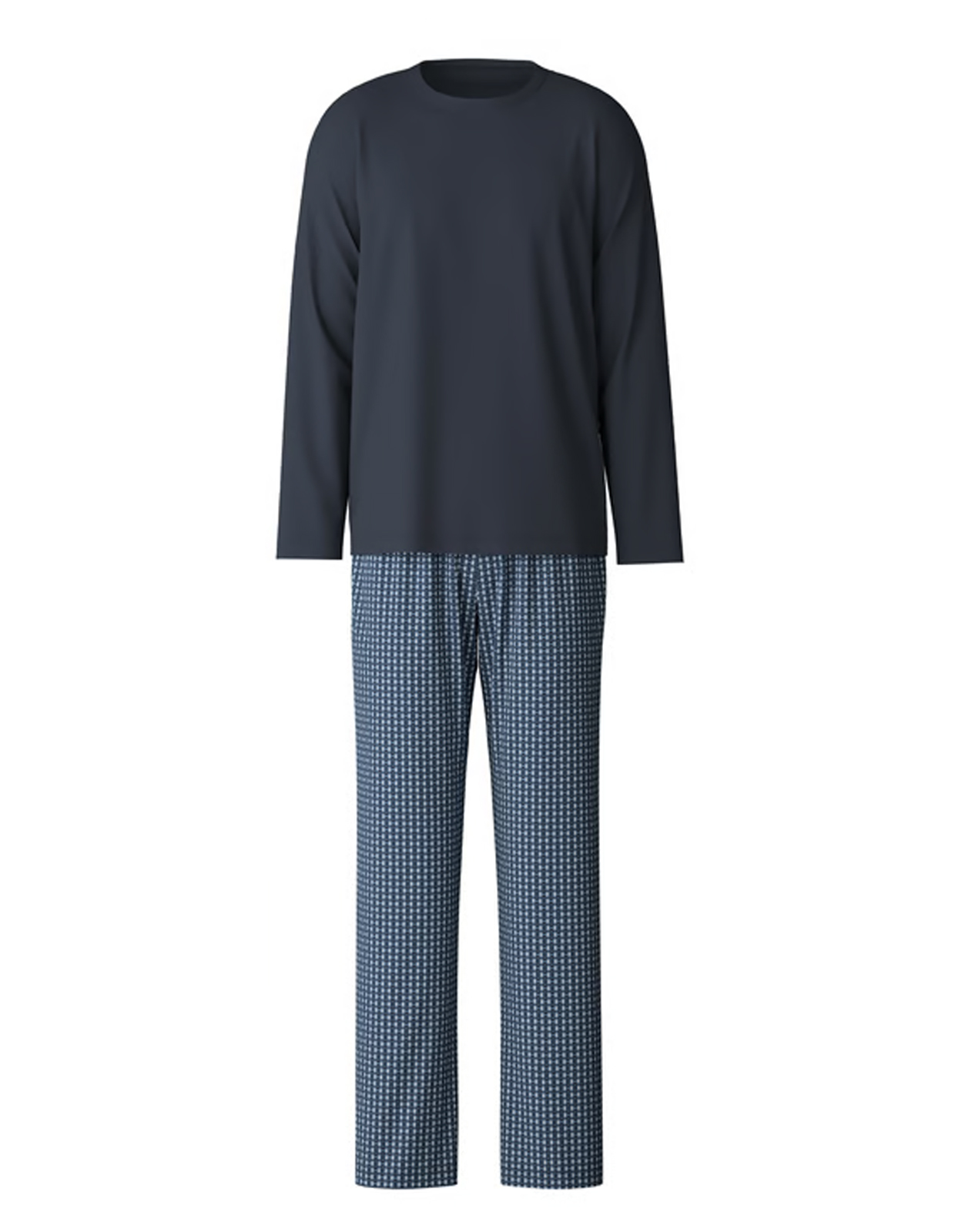 Relax Streamline Pyjamas Bomull Blå