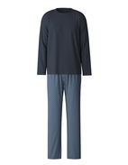 Relax Streamline Pyjamas Bomull Blå