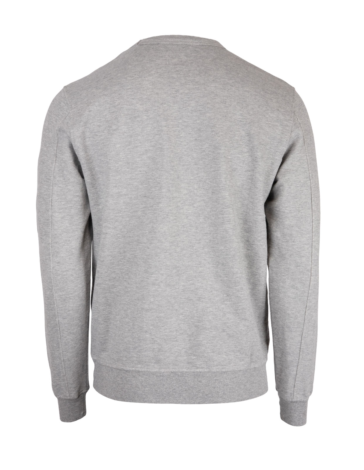 Light Fleece Garment Dyed Sweatshirt M Grey Melange Stl XXL