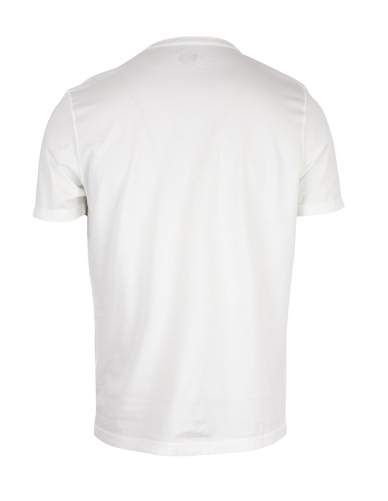 Mako Jersey Pocket T-Shirt Garment Dyed Gauze White