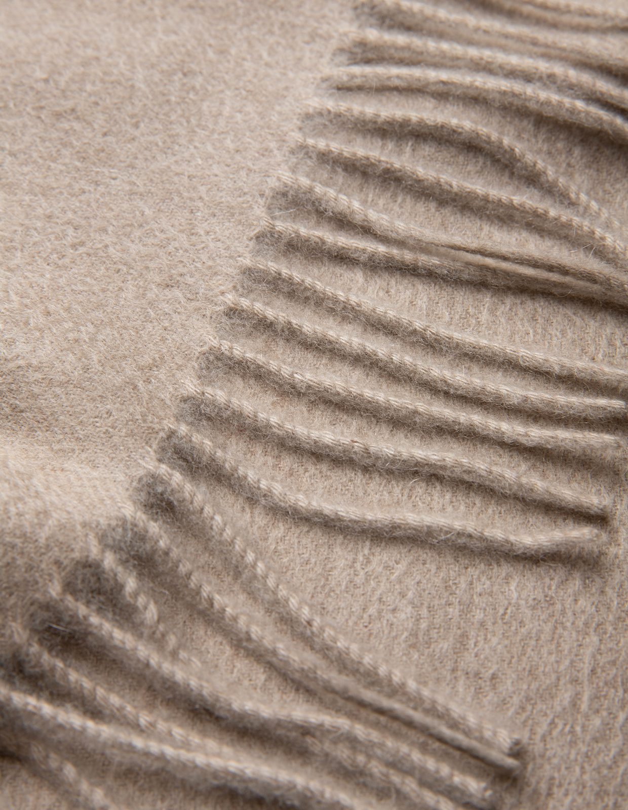 Cashmere Scarf Beige