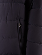 Hooded Puffer Jacka Navy