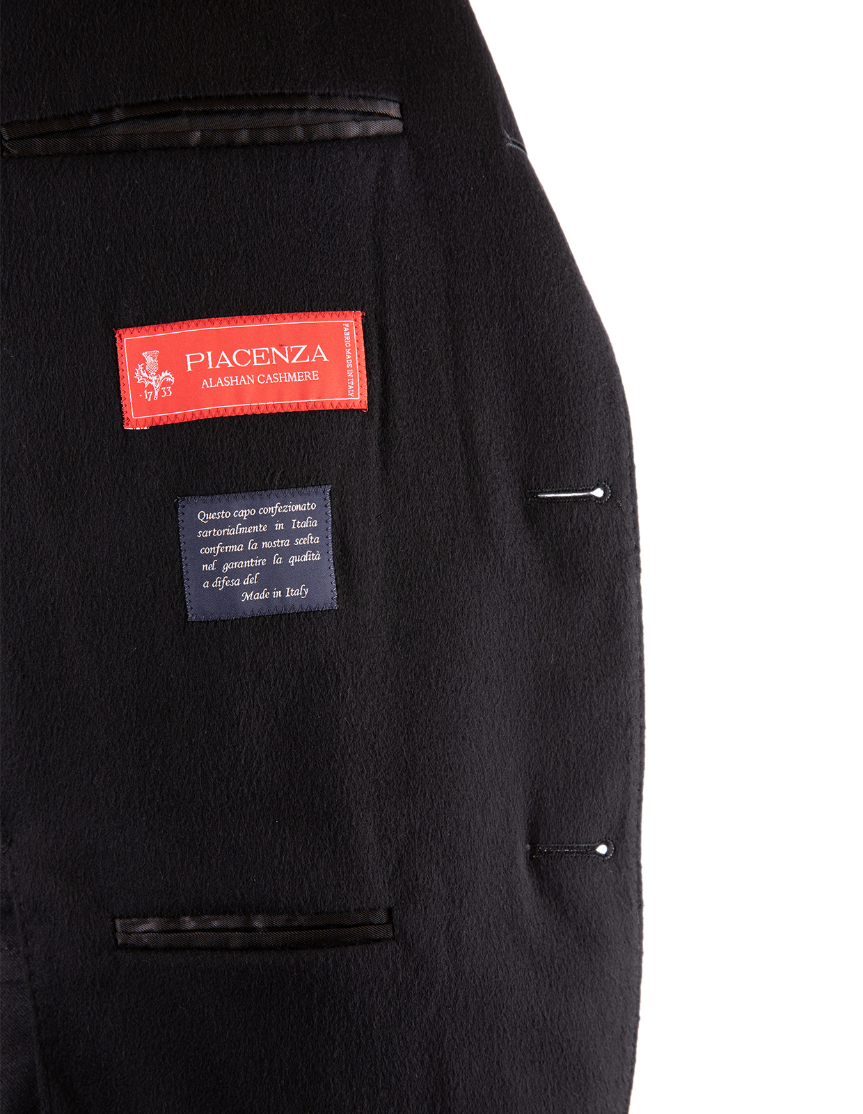 Sartorial Jacket Piacenza Cashmere Svart