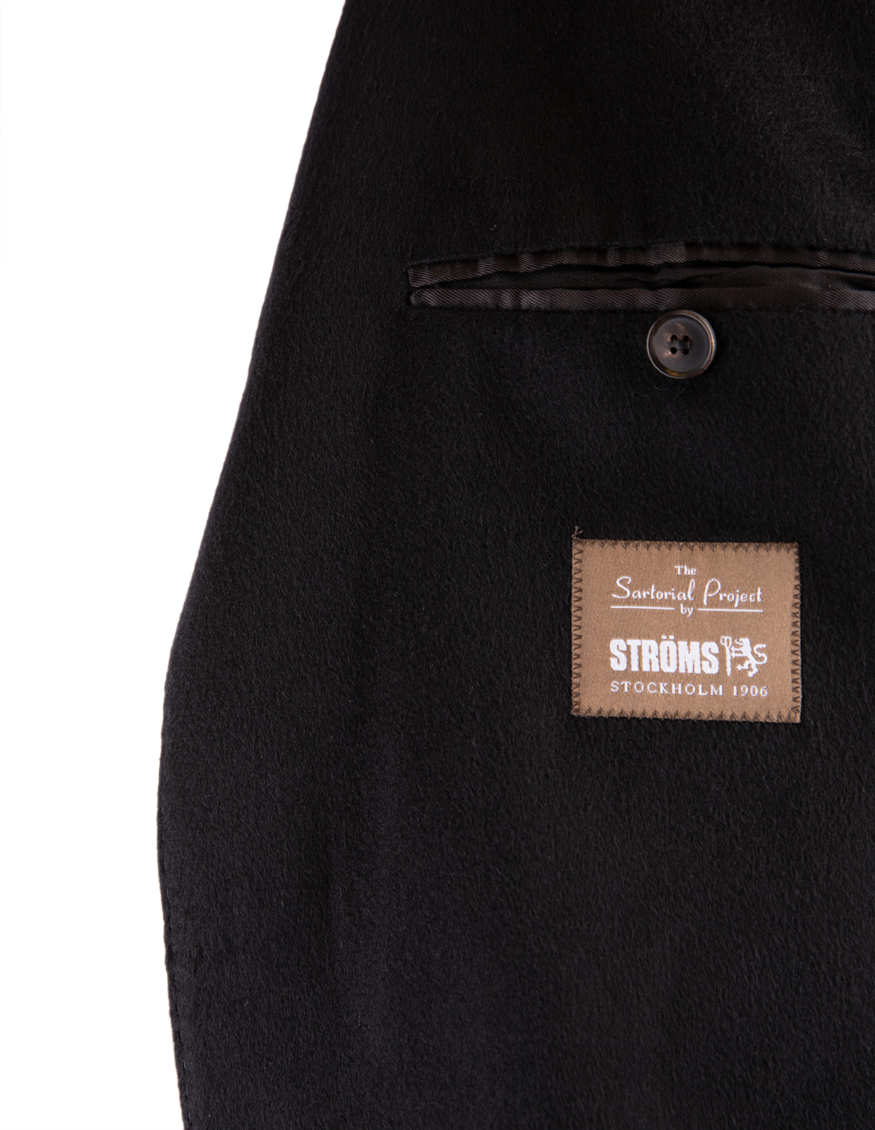 Sartorial Jacket Piacenza Cashmere Svart