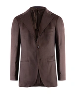 Sartorial Jacket Piacenza Cashmere Mörkbrun