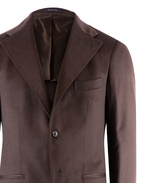 Sartorial Jacket Piacenza Cashmere Mörkbrun 54