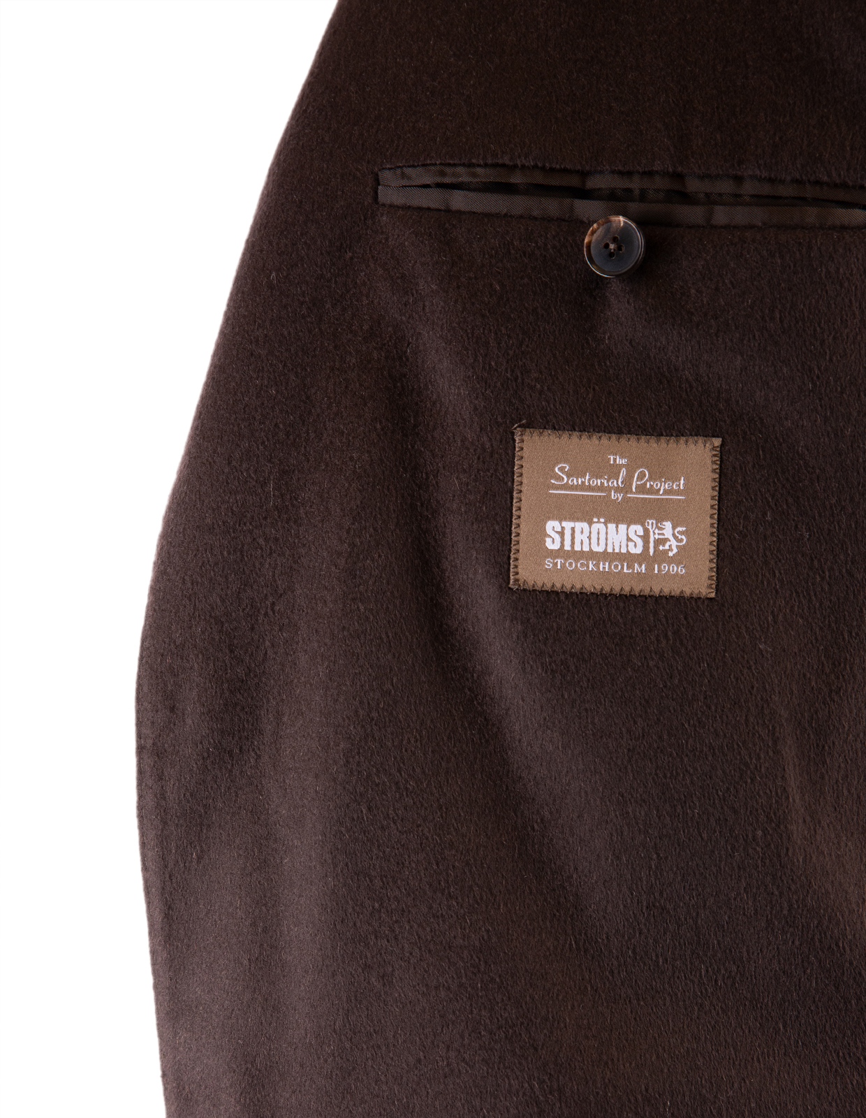 Sartorial Jacket Piacenza Cashmere Mörkbrun 54