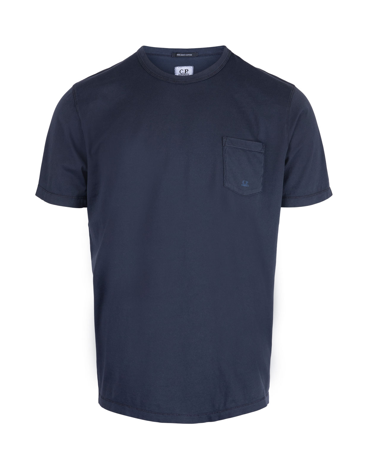 Mako Jersey Pocket T-Shirt Garment Dyed Total Eclipse