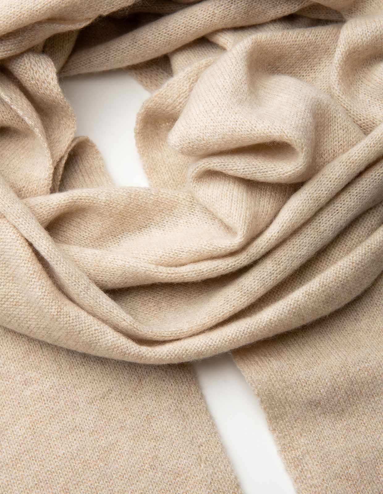 Sidney Scarf Cashmere Sandbeige