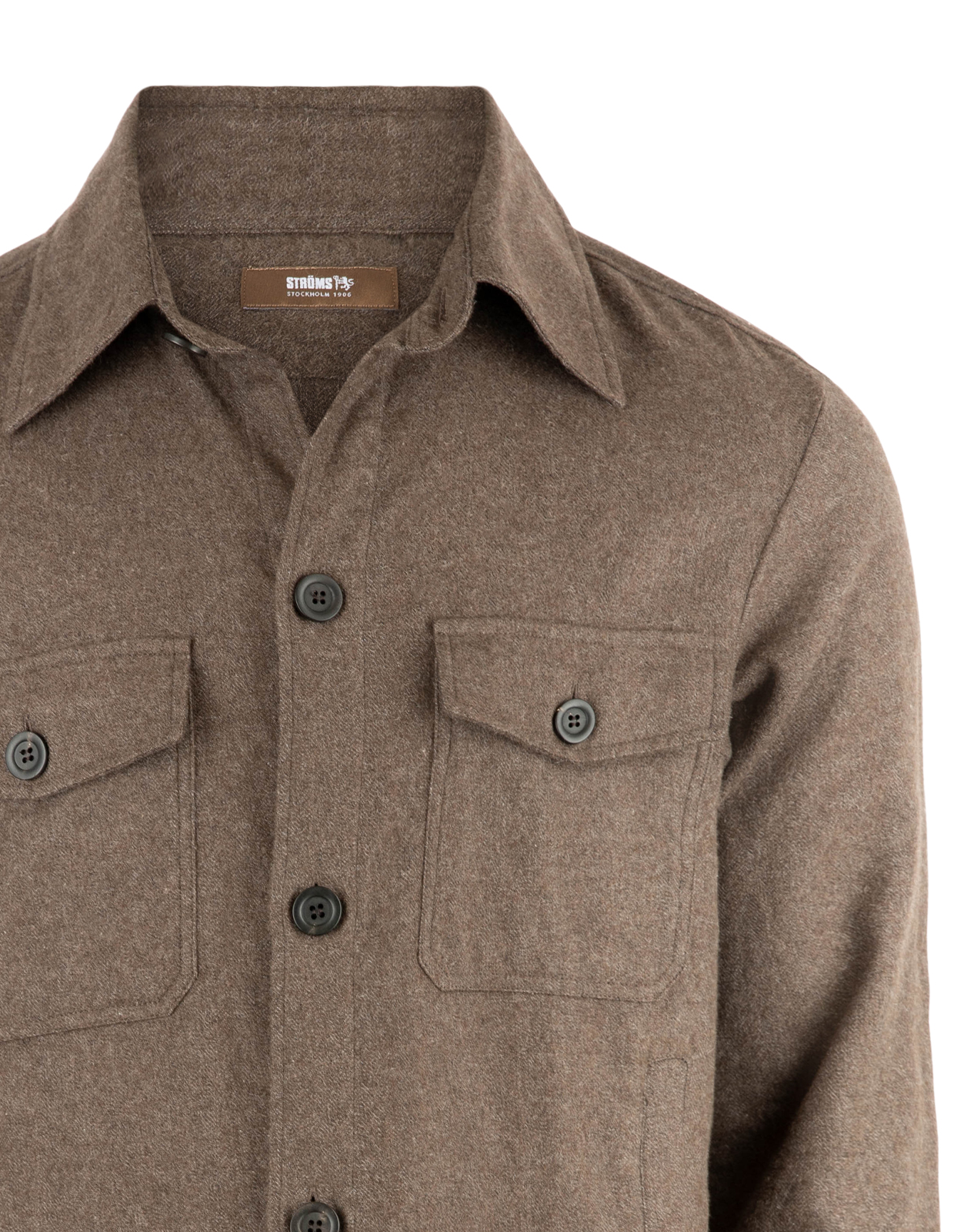Firenze Overshirt Flanell Nougat