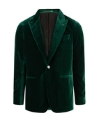 Firenze Kavaj Sammet Grön