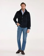 Firenze Overshirt Manchester Marinblå