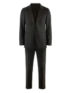 Firenze Smoking Ull Mohair Svart