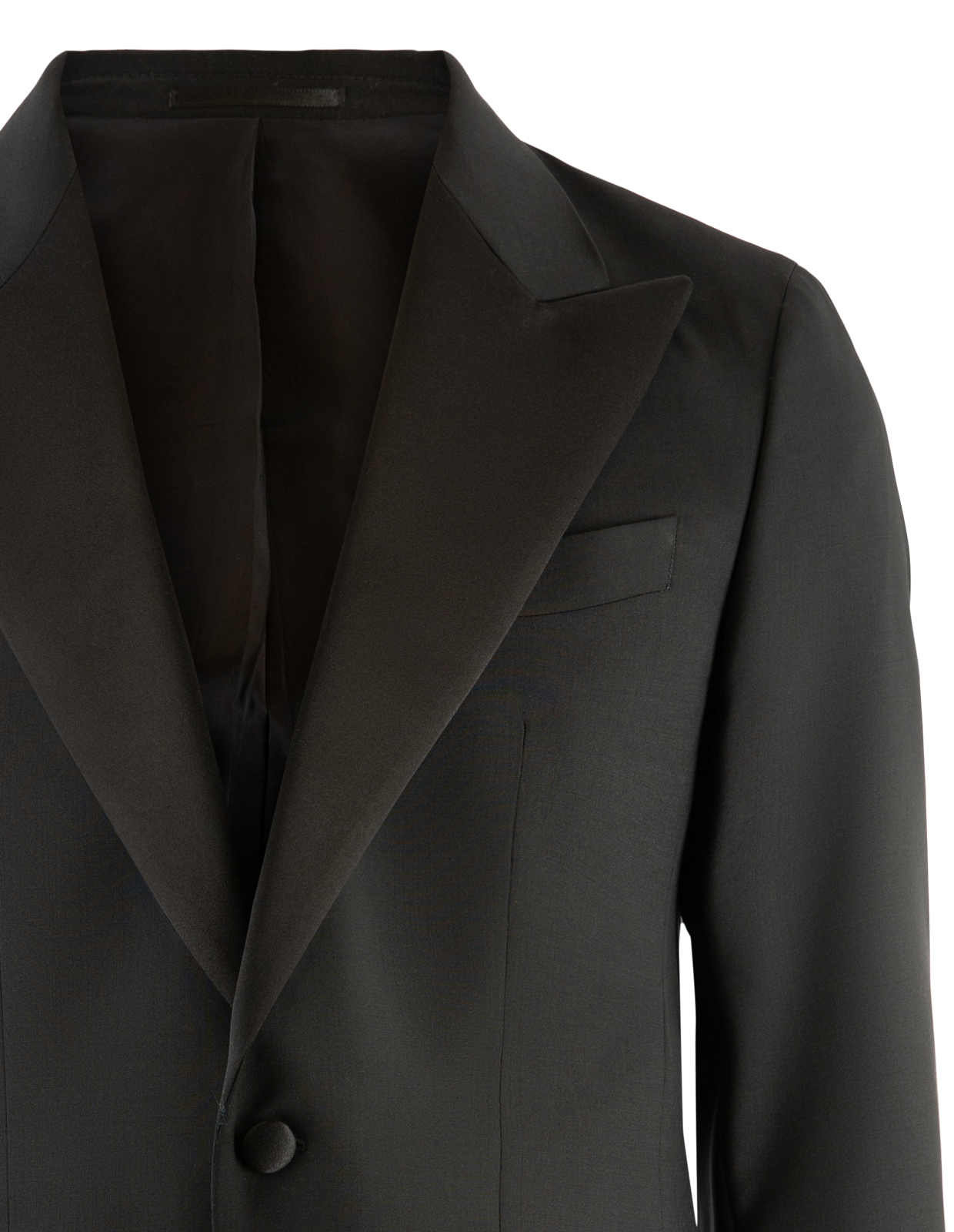 Firenze Smoking Ull Mohair Svart