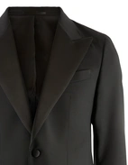 Firenze Smoking Ull Mohair Svart