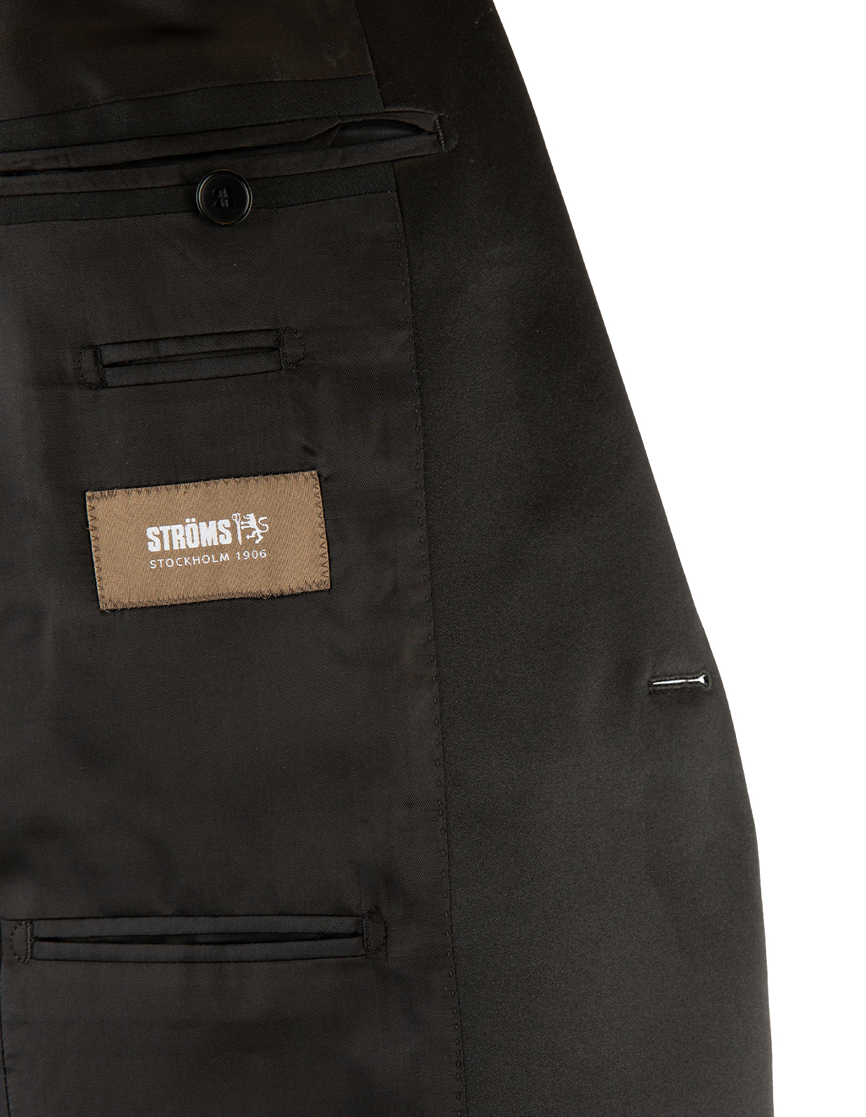 Firenze Smoking Ull Mohair Svart