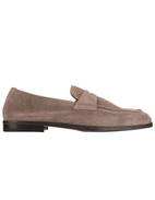 Penny Loafers Washed Taupe Stl 40.5