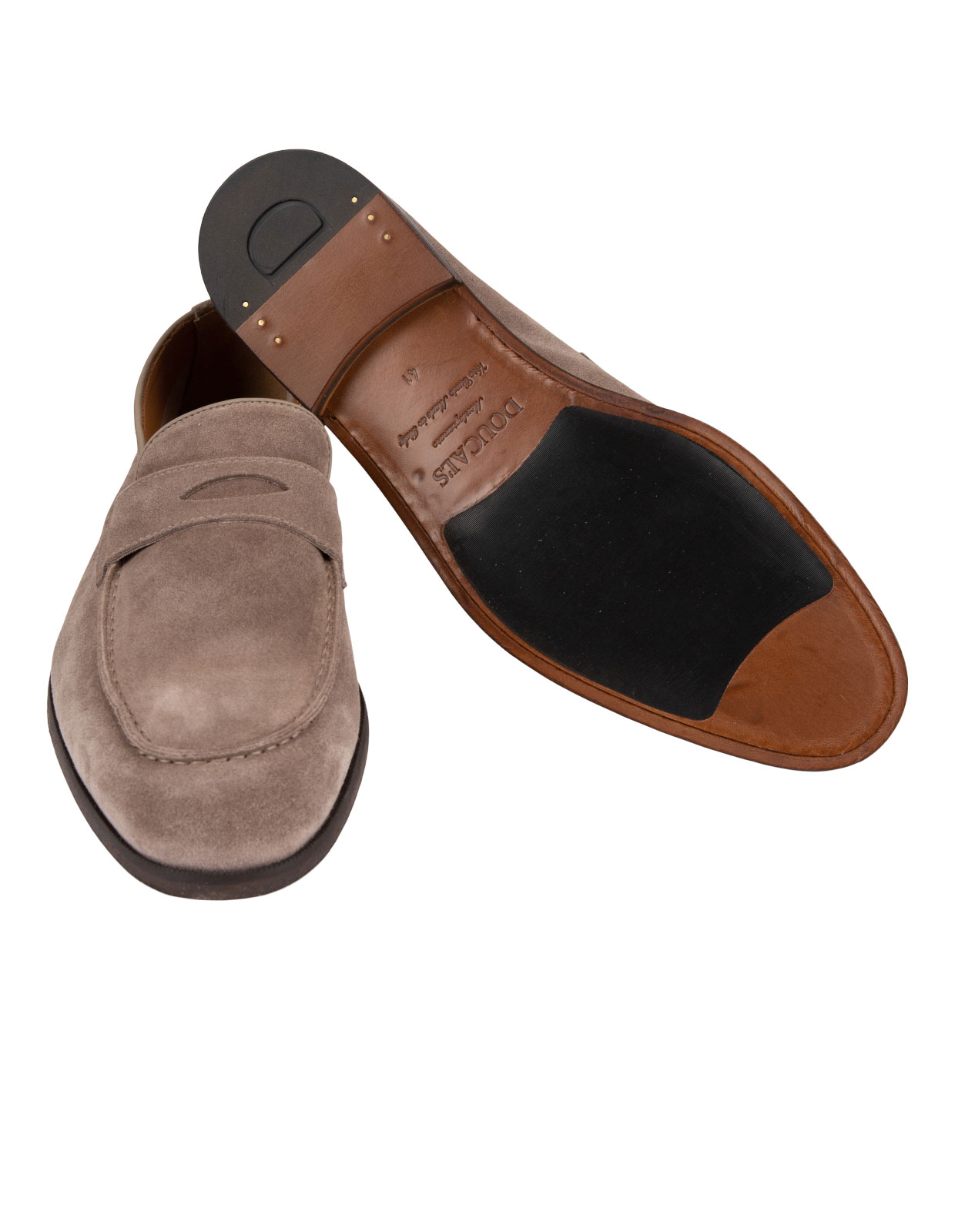 Penny Loafers Washed Taupe Stl 43