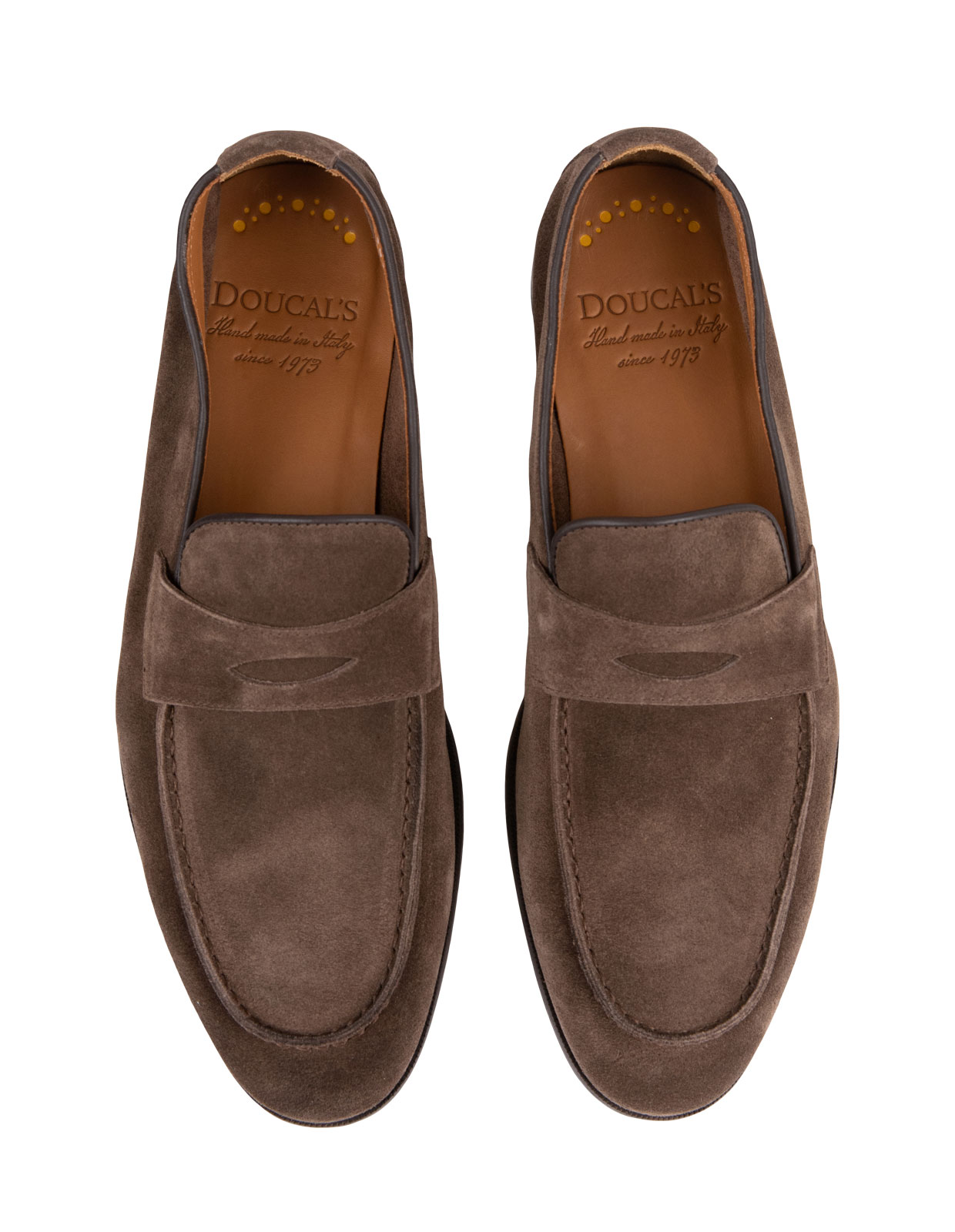 Penny Loafers Washed Coffe Stl 43.5