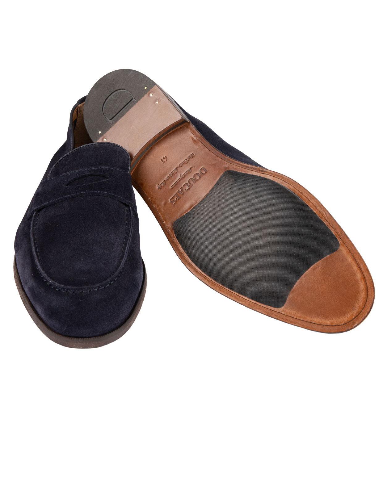 Penny Loafers Washed Blue Stl 40.5