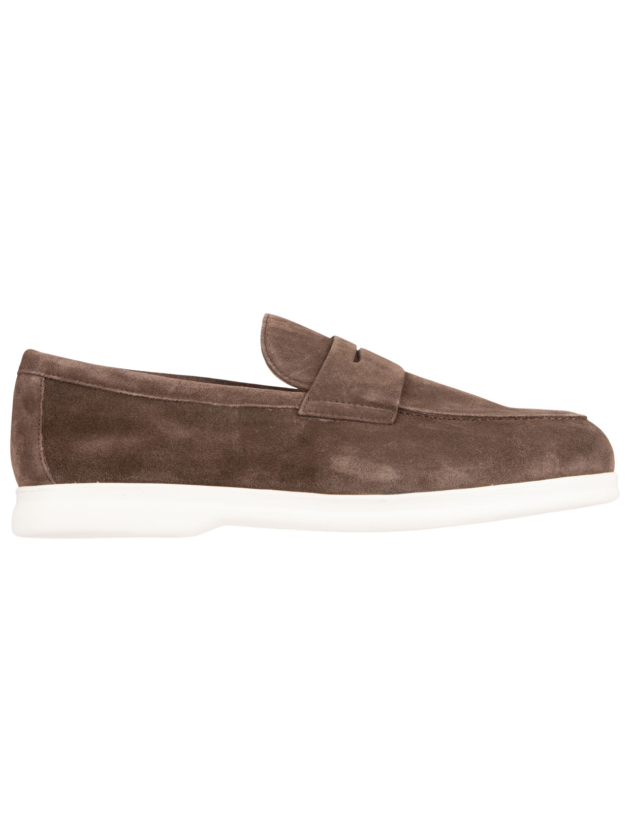 Penny Loafer Sneaker Suede Washed Coffe