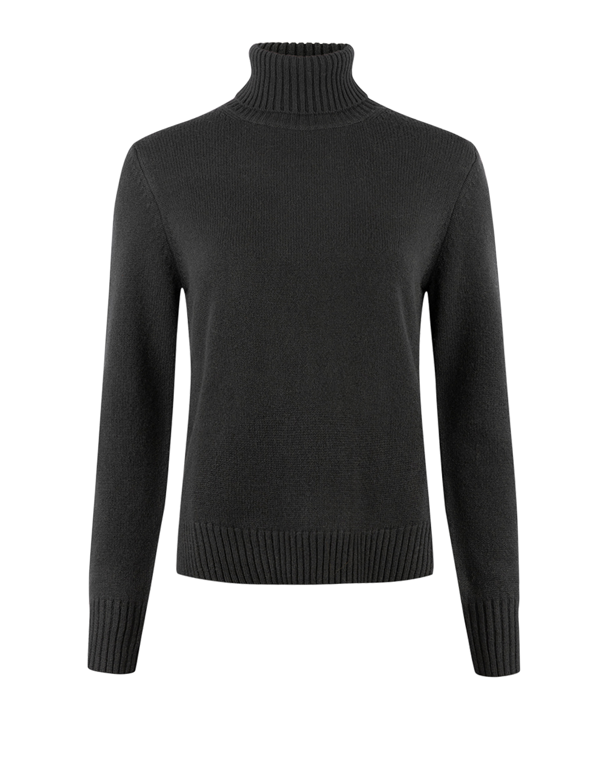 Sabina Polotröja Ull/Cashmere Svart