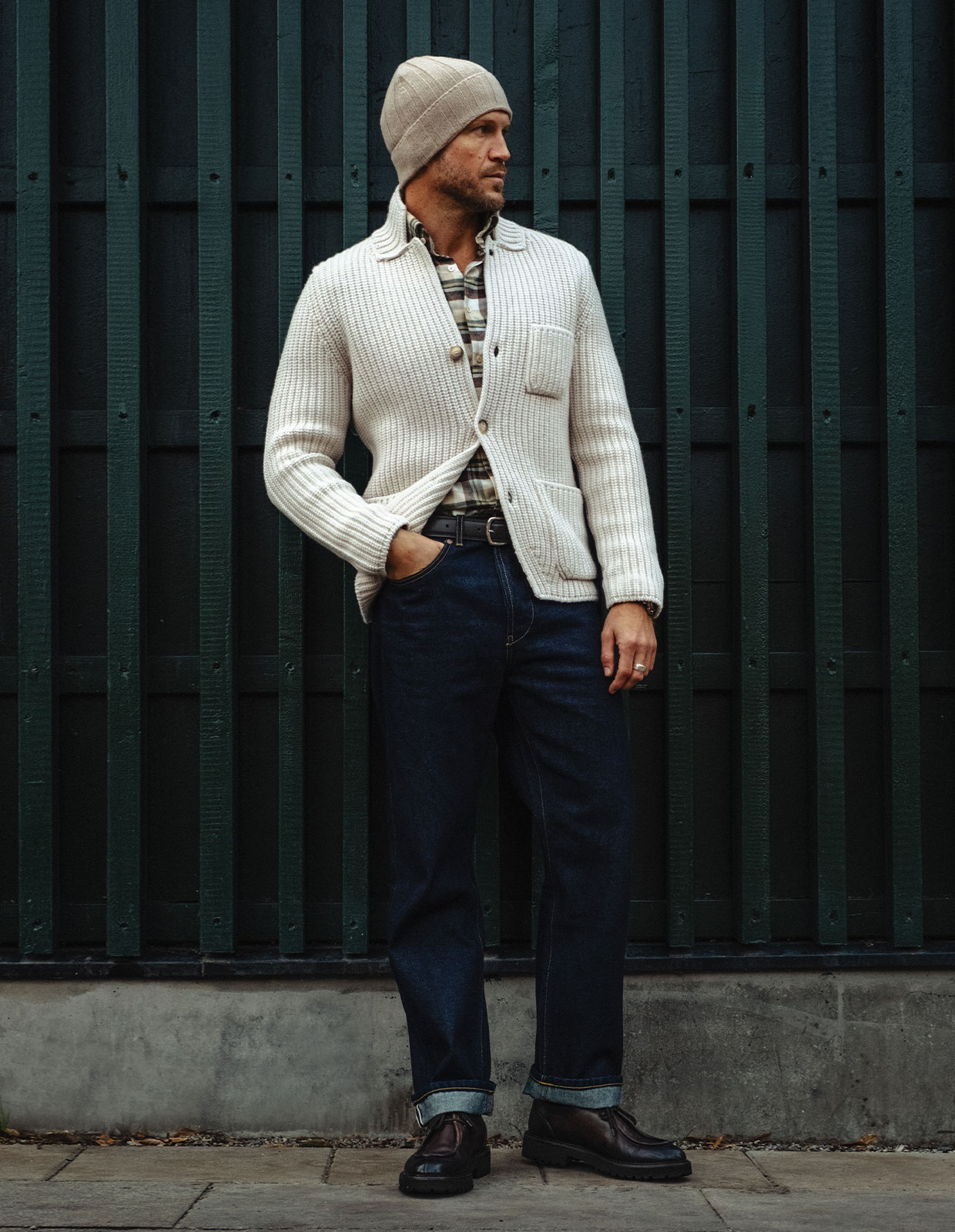 Papi Fabio Mössa Beige One Size