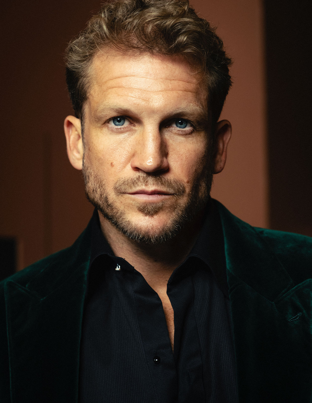 Firenze Kavaj Sammet Grön