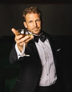 Slim Fit Smokingskjorta Vit 41