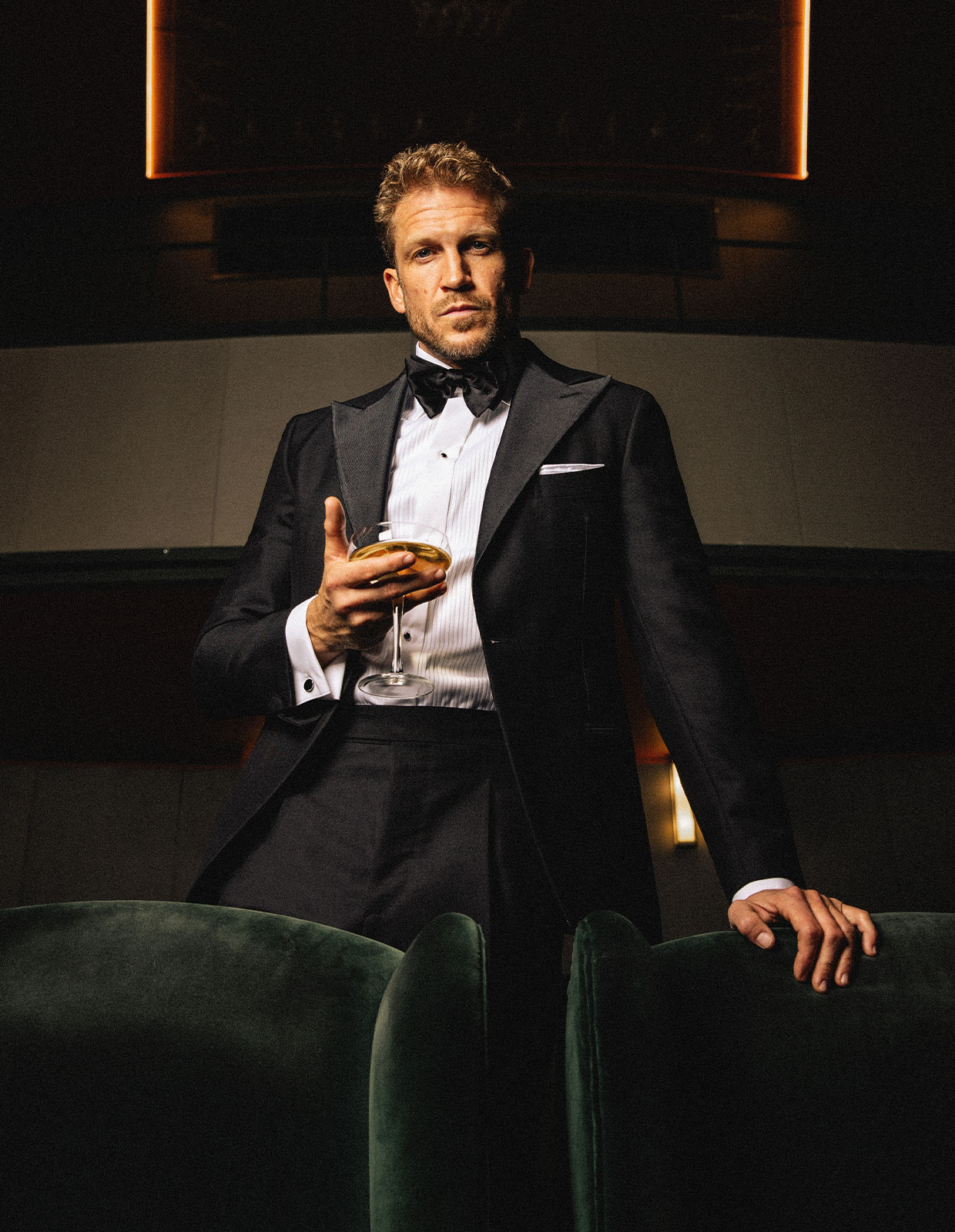 Slim Fit Smokingskjorta Vit 41