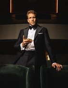 Slim Fit Smokingskjorta Vit 41