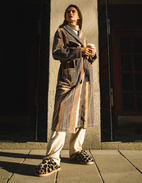 Morgonrock Möja Mocca M