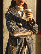 Morgonrock Möja Mocca M