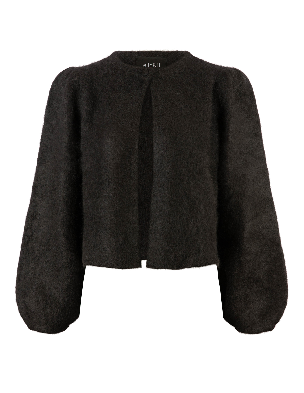 Amelia Cardigan Mohair Svart L