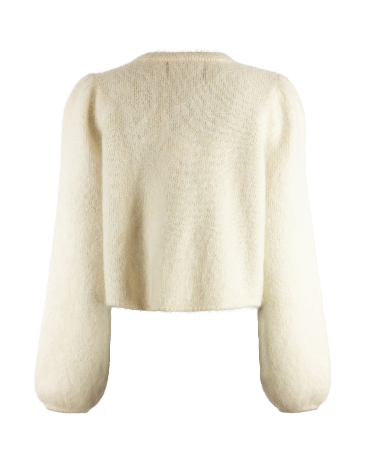 Amelia Cardigan Mohair Vit