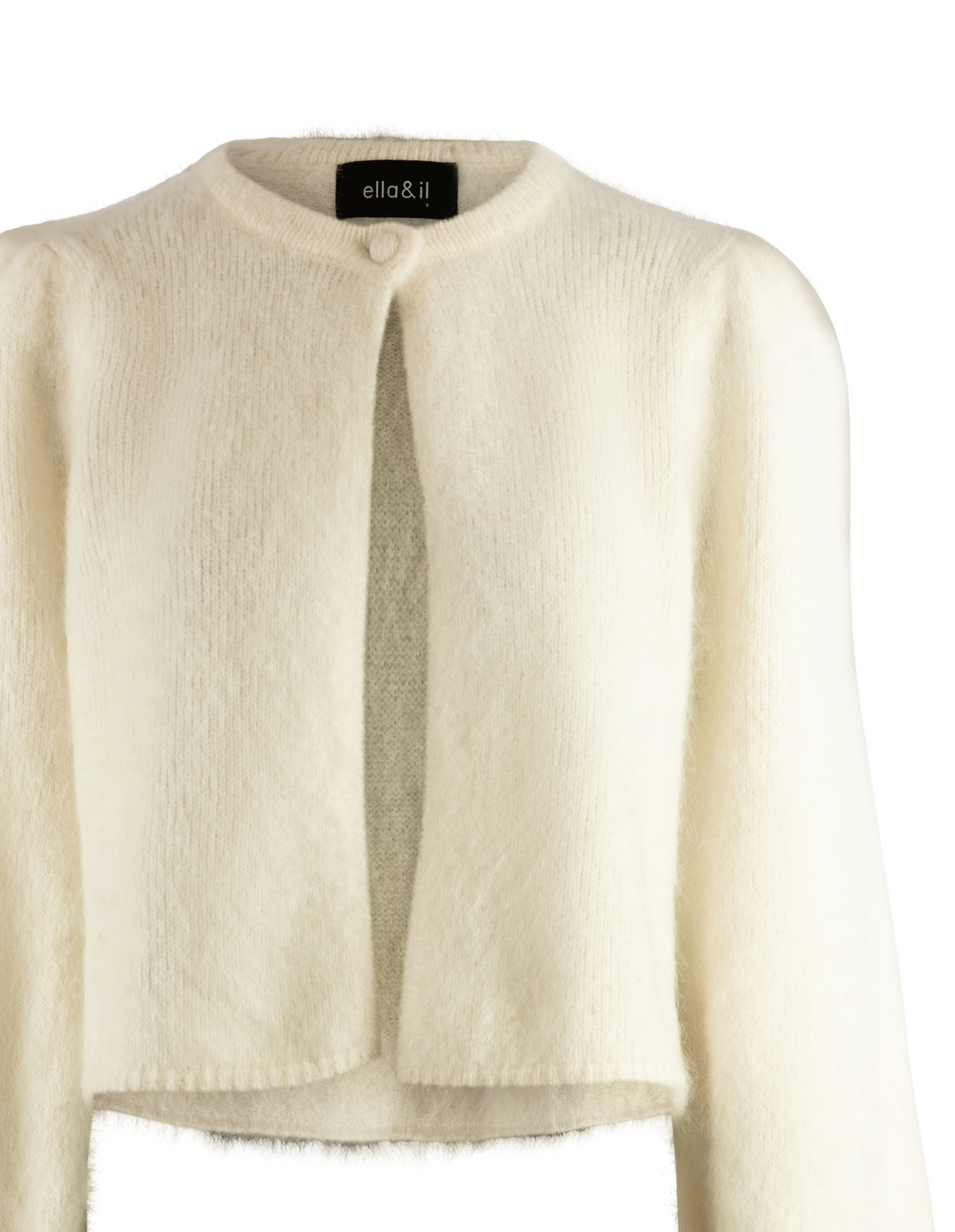 Amelia Cardigan Mohair Vit