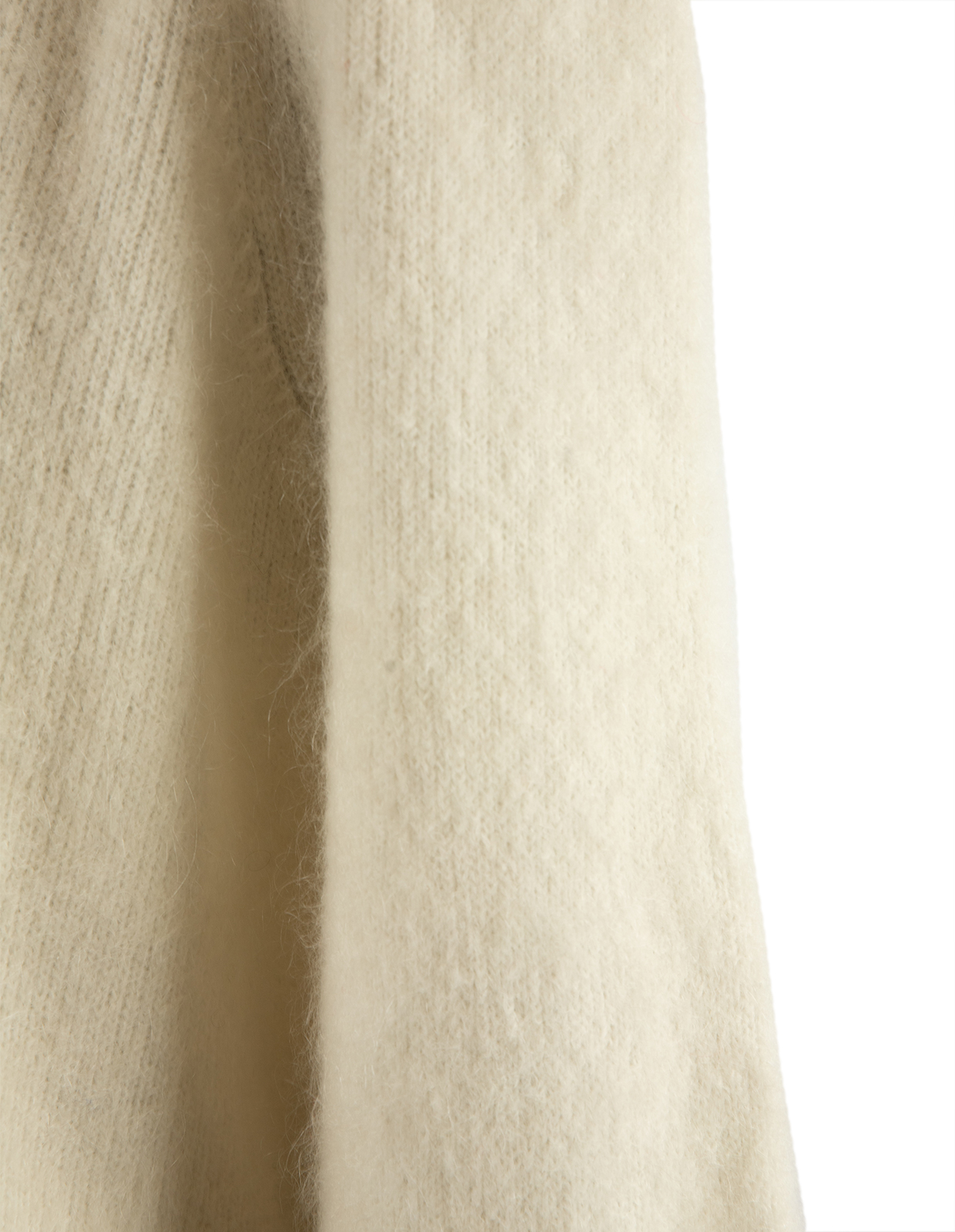 Amelia Cardigan Mohair Vit